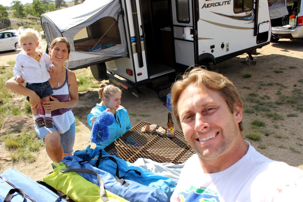 Philip Jacobs and his family.
