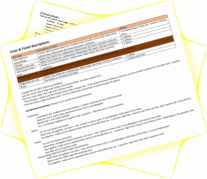 Linens Management screenshot